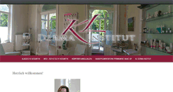 Desktop Screenshot of kwellness.de